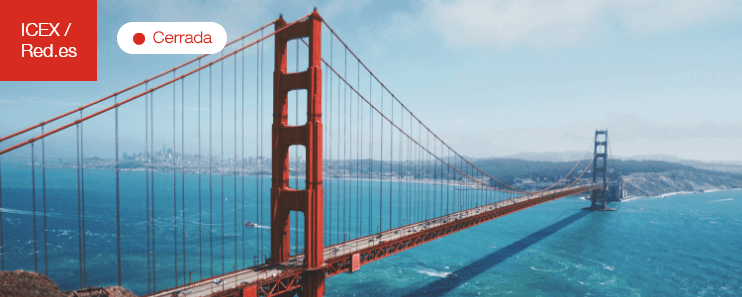Aún está pendiente abrir la nueva convocatoria del programa Desafía San Francisco para startups. Por eso la imagen del puente de San Francisco sale con un filtro gris