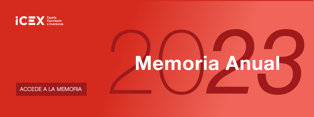 Accede a la memoria de actividad de ICEX del año 2023