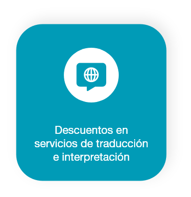 Descuentos en servicios de traducción e interpretación