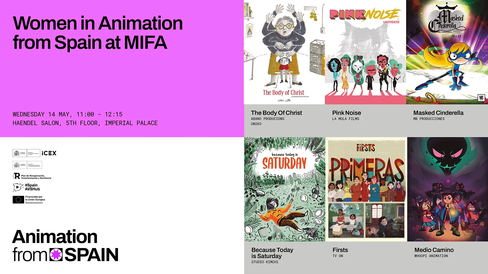 Animación firmada por mujeres en el festival de Annecy