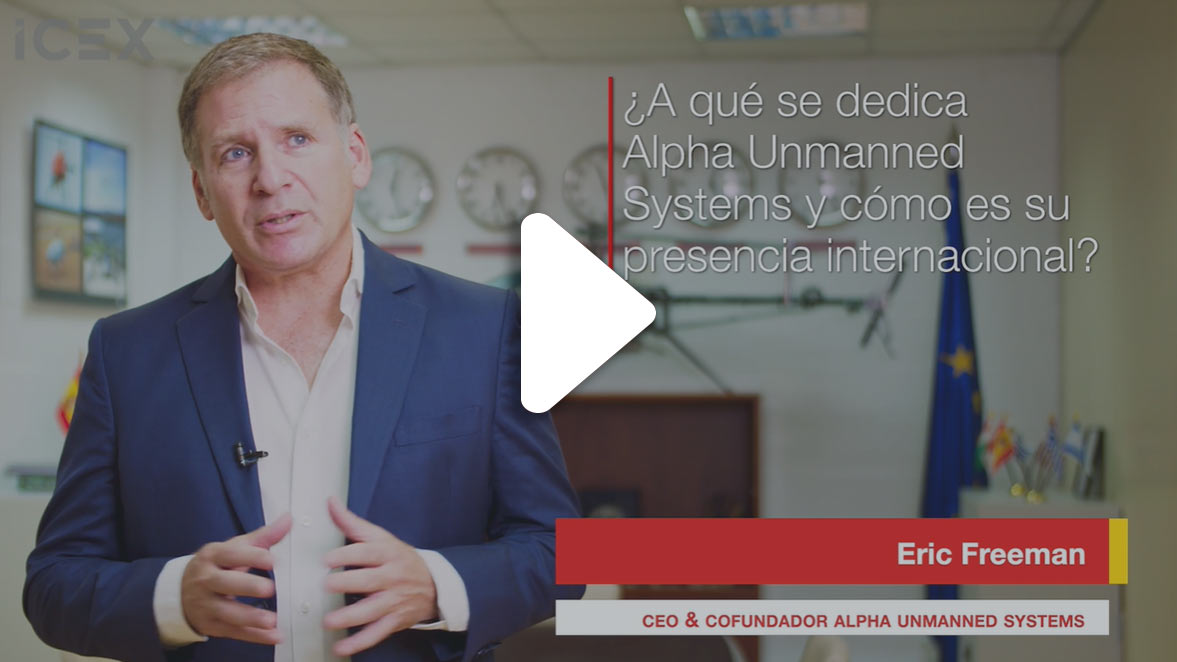 Cartela de caso de éxito para Apha Unmanned