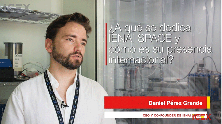 Daniel Pérez Grande CEO y fundador de IENAI SPACE