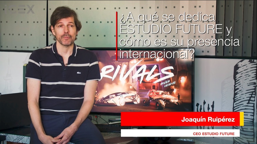 persona sentada para caso de éxito de Vídeo Futuresin presión. Solo