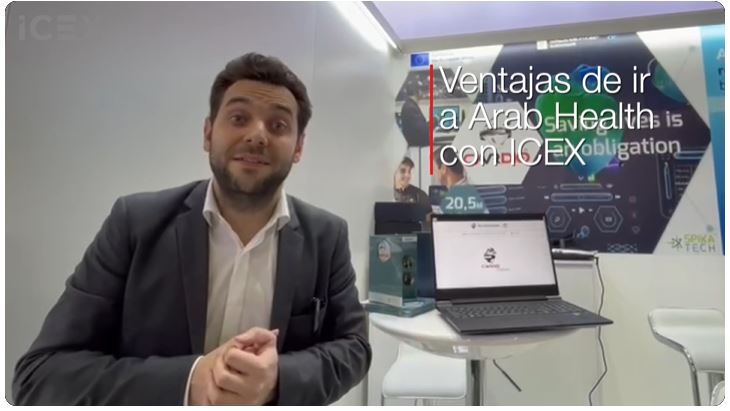 Testimonio de Spika Tech - Arab Health 2025