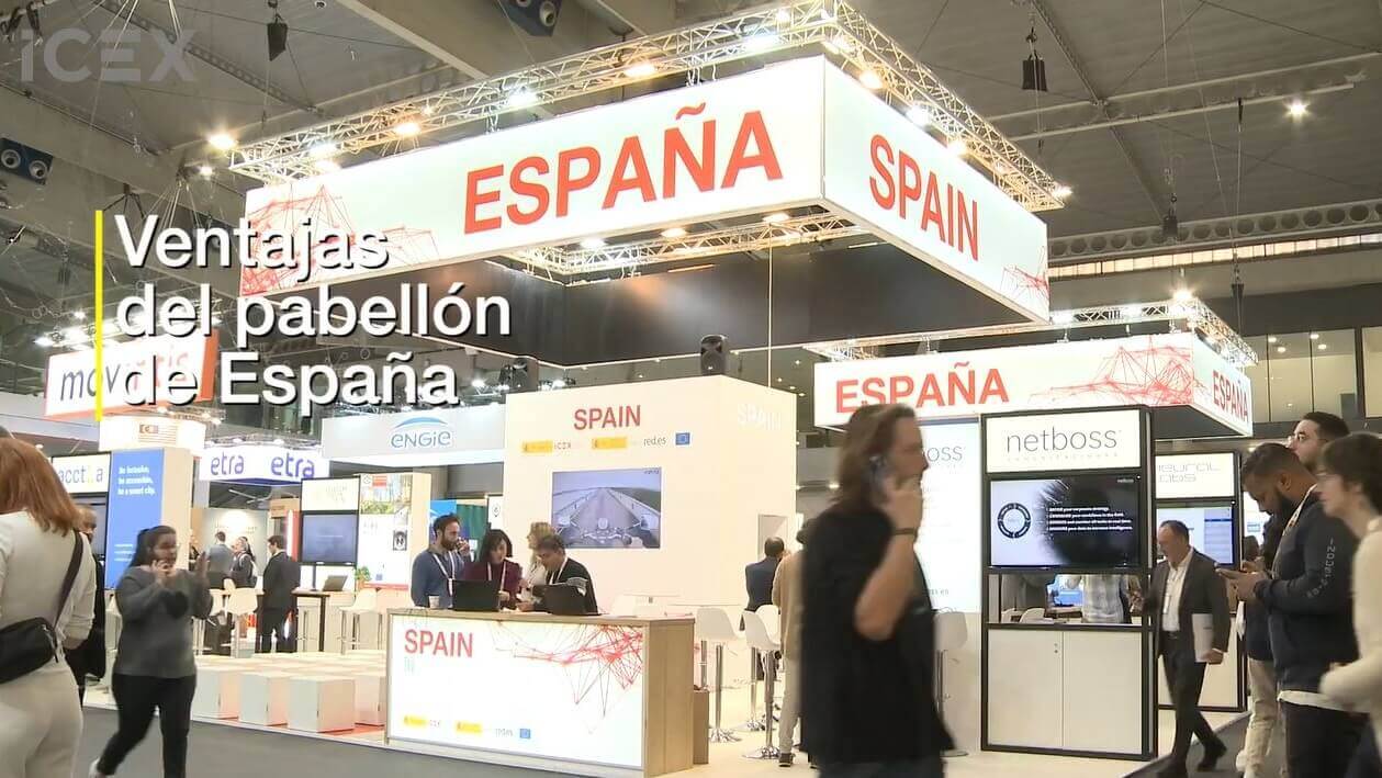Box de la feria del pabellón España
