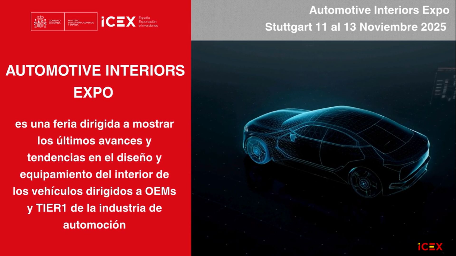 Video sobre la feria Automotive Interiors Expo 2025