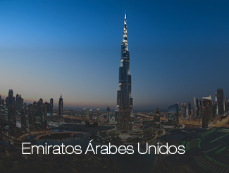 Vista panorámica de Emiratos Árabes