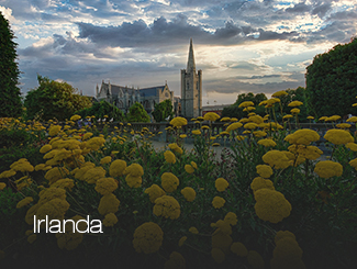 Vista panorámica de Irlanda