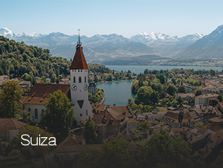 Vista panorámica de Suiza