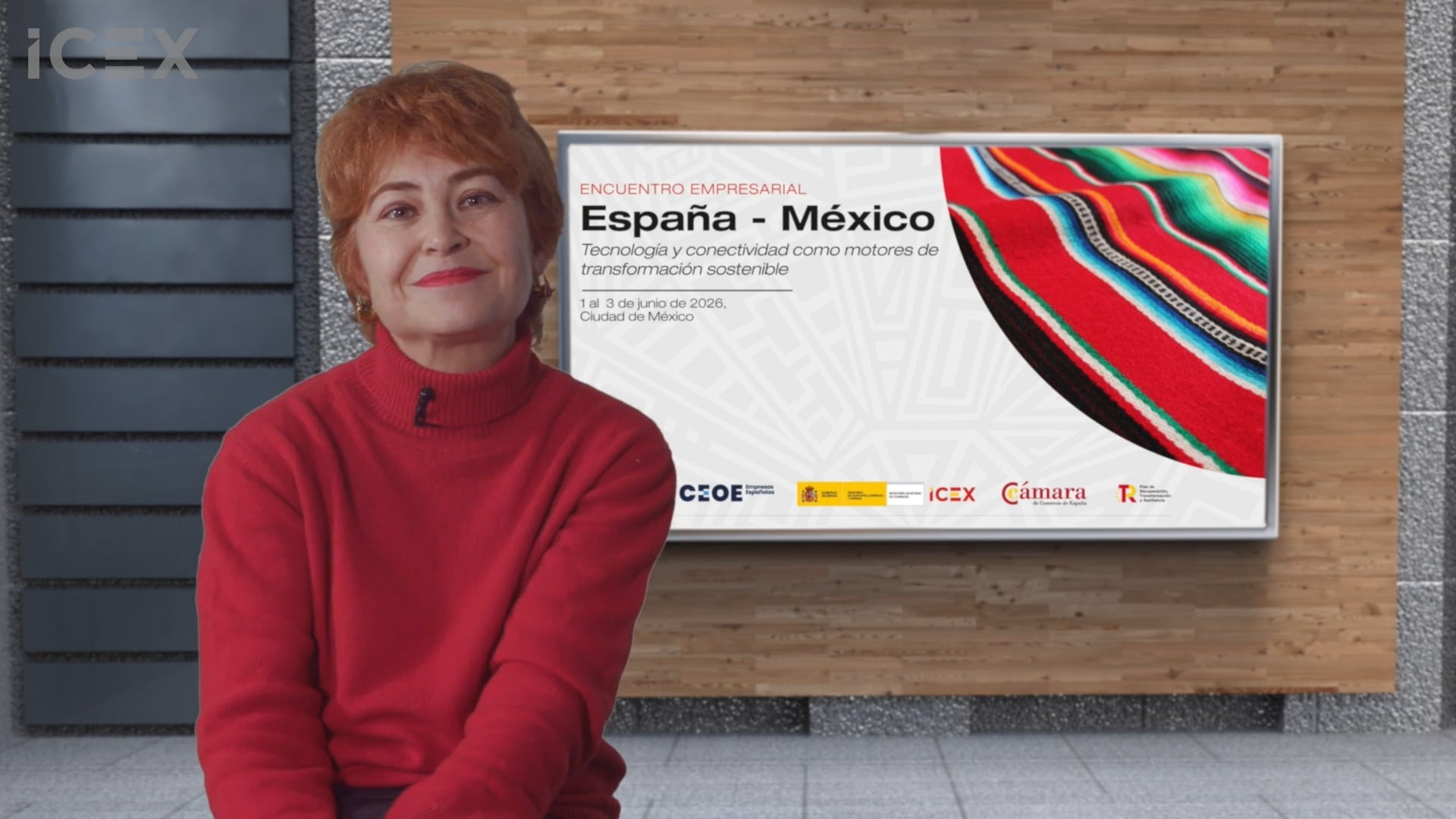Vídeo - Por qué asistir al Encuentro Empresarial España-México - María Peña, consejera económica y comercial de España en México