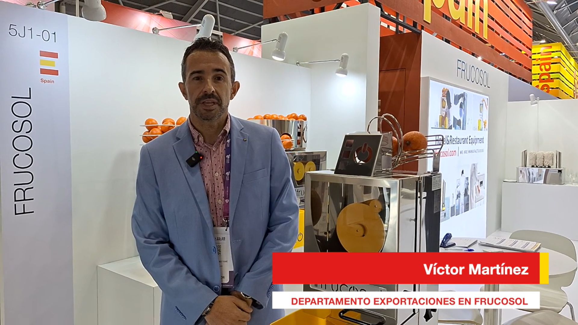 TESTIMONIO DE FRUCOSOL EN FOOD AND HOTEL ASIA 2024 HORECA
