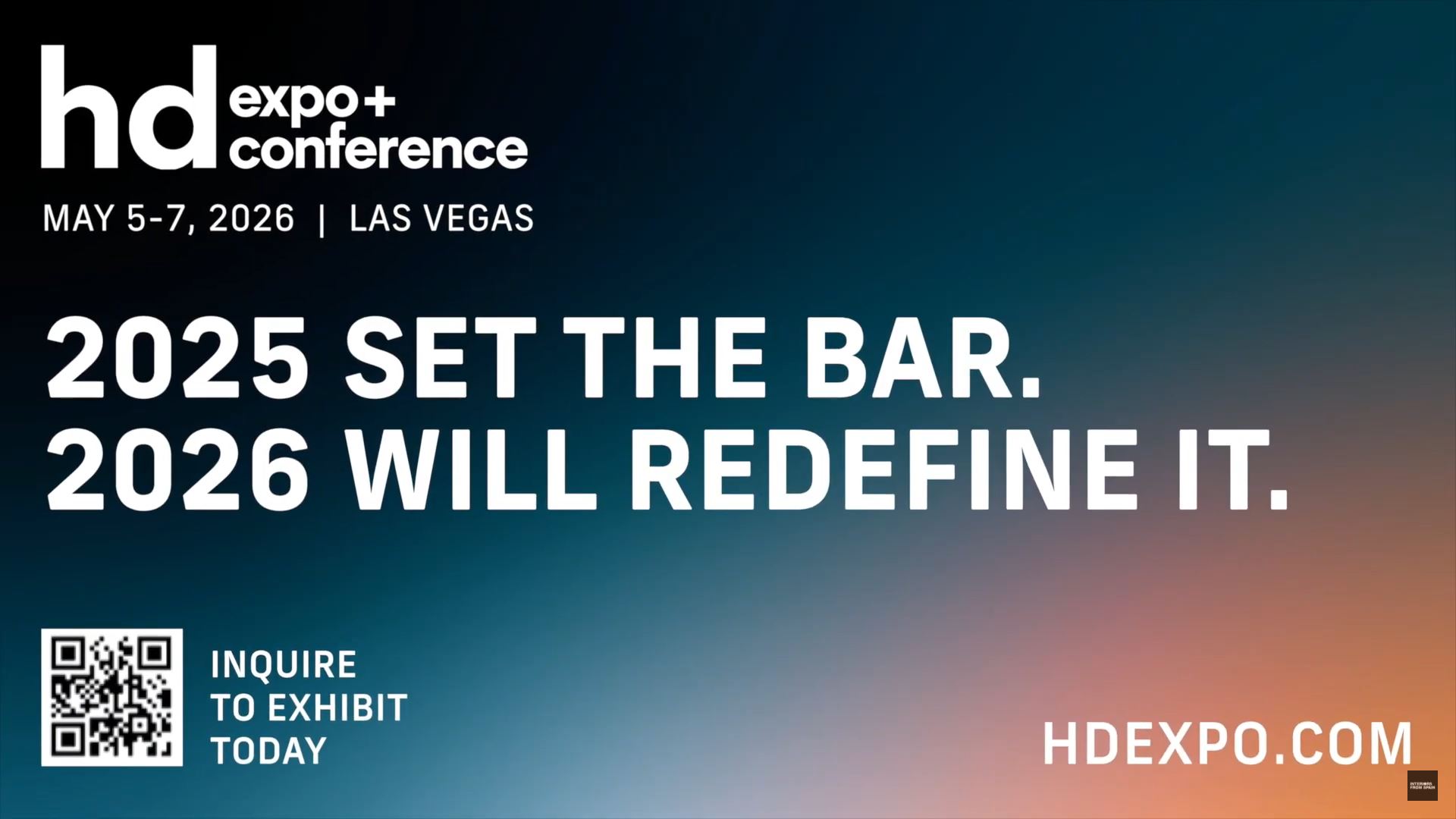 Descubre las experiencias de las empresas españolas en el Pabellón España de HD Expo Las Vegas.