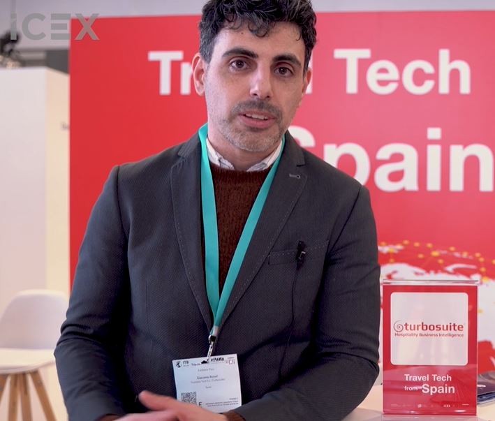Giacomo Atzori, CEO de Turbosuite, nos cuenta qué se puede conseguir al participar en ITB con ICEX.