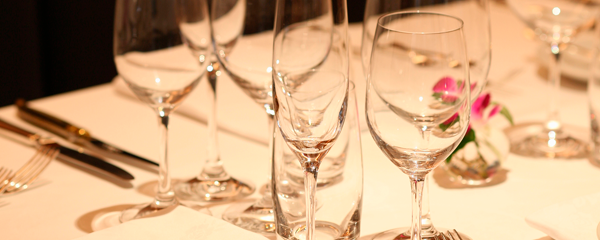 Cristalería para eventos