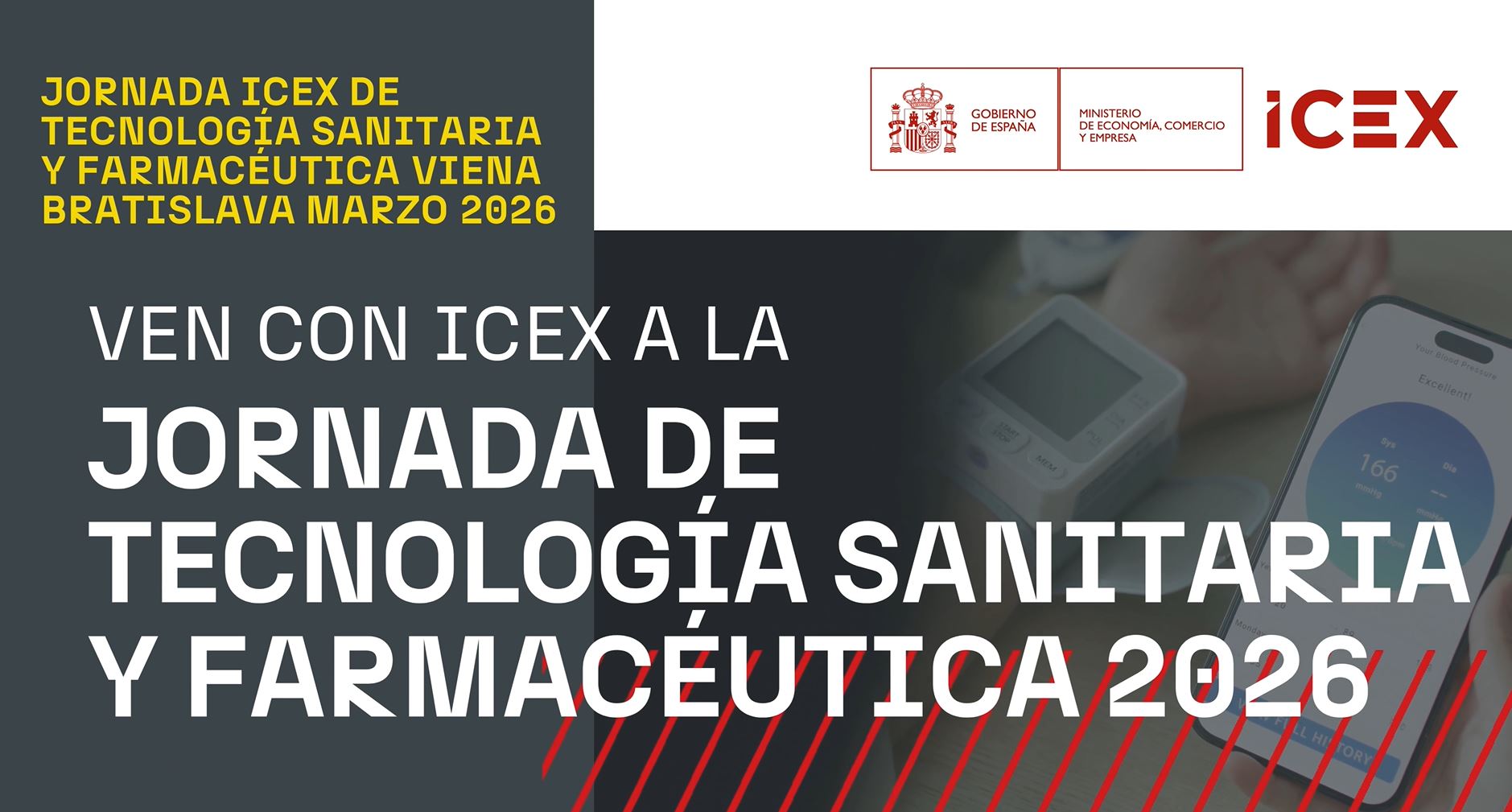En este vídeo descubrirás las ventajas de participar en la Jornada de tecnología sanitaria y farmacéutica en Viena y Bratislava 2026 