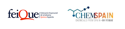 Logos de colaboración Feique y ChemSpain