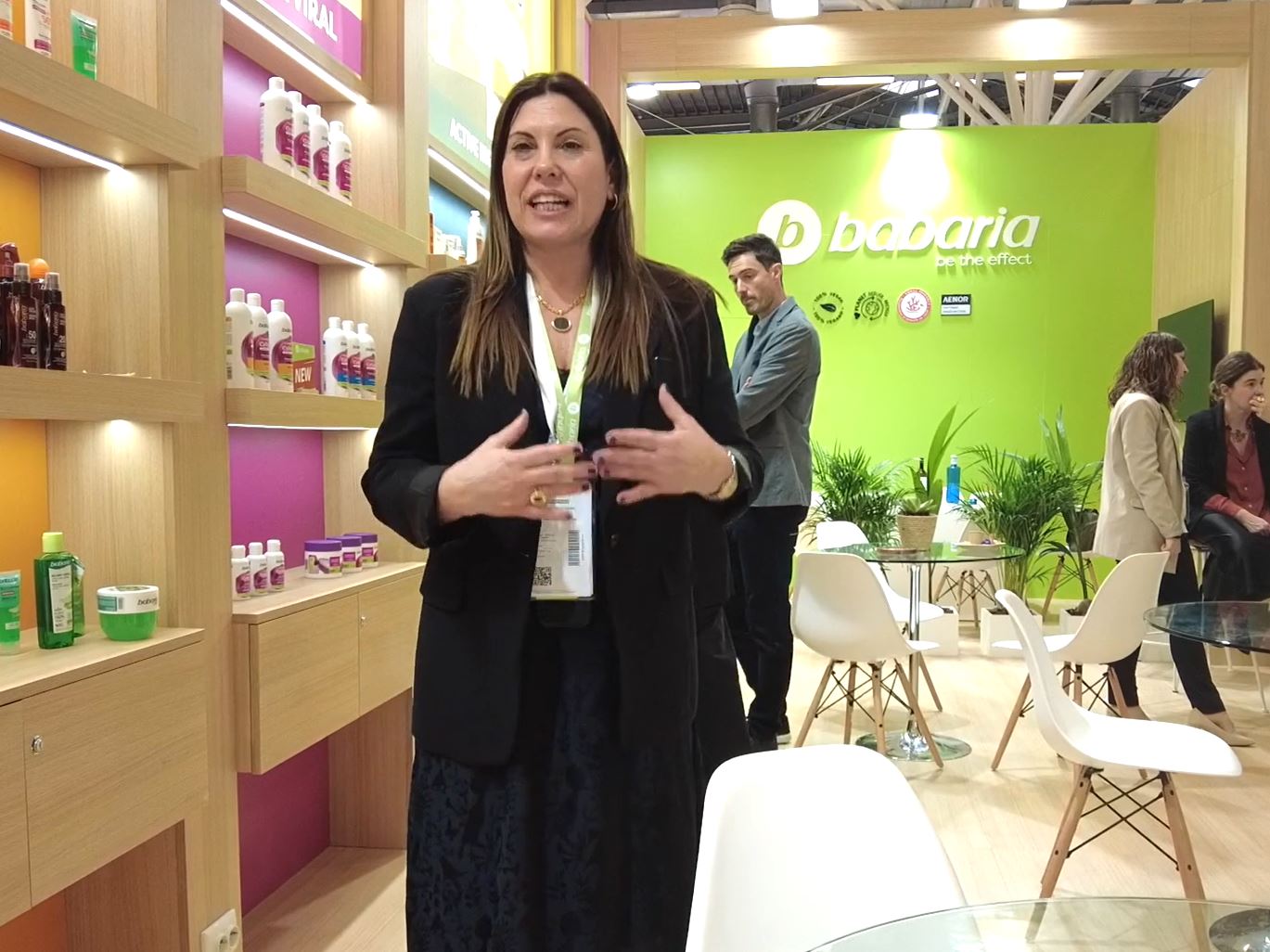 la directora de ventas internacionales de Babaria nos cuenta su experiencia al participar en el Pabellón España de Cosmoprof India.