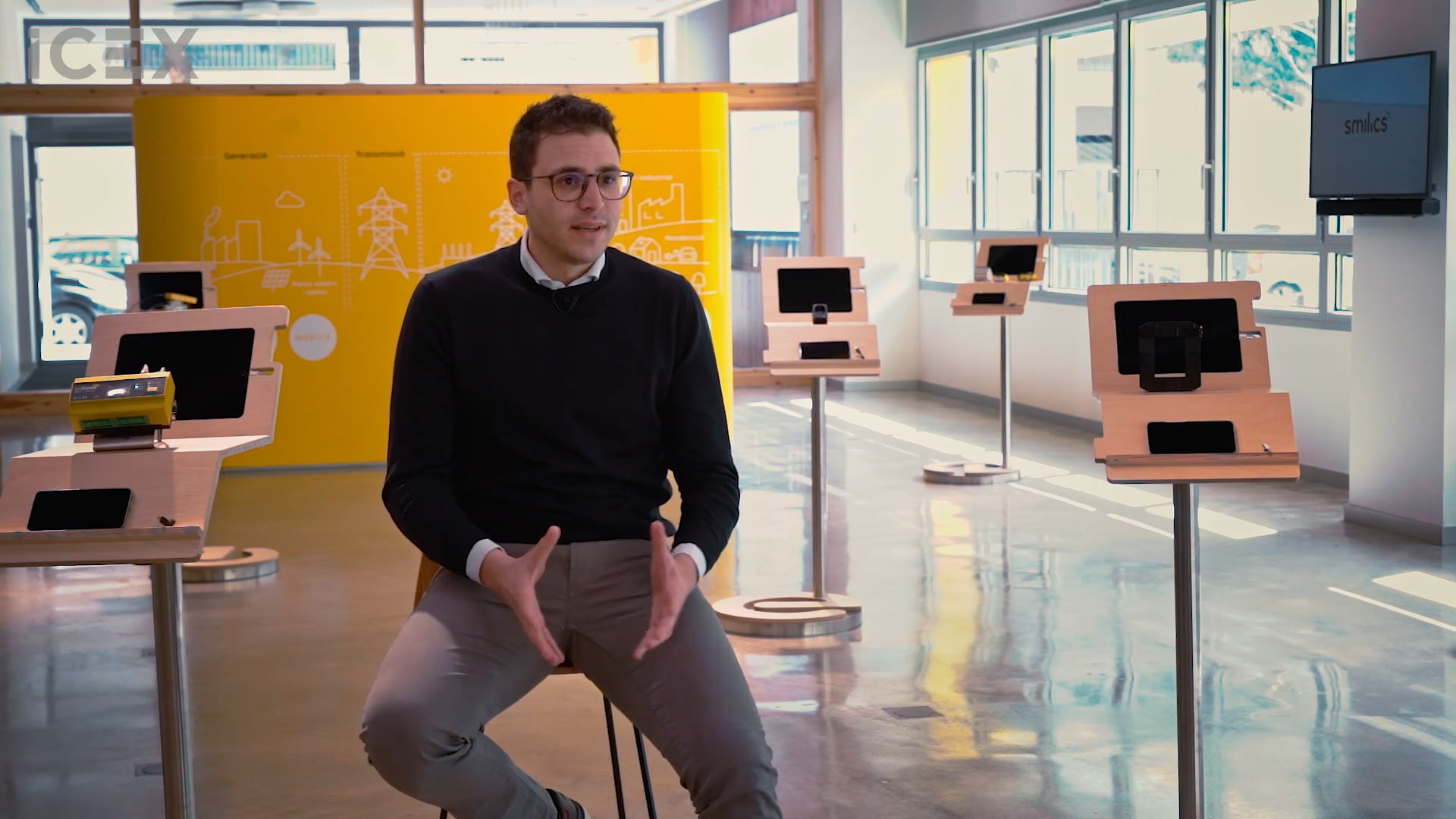 Rafa García, de Smilics, empresa participante en ENLIT con ICEX