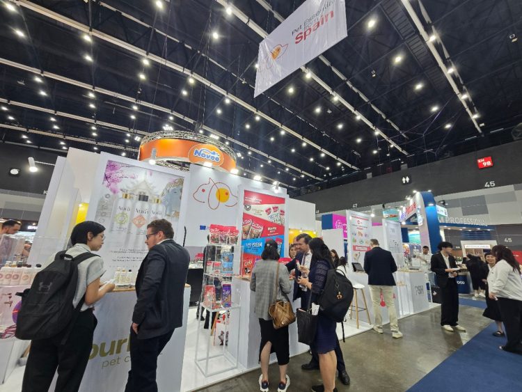 Pabellón España de ICEX en Pet Fair Asia 