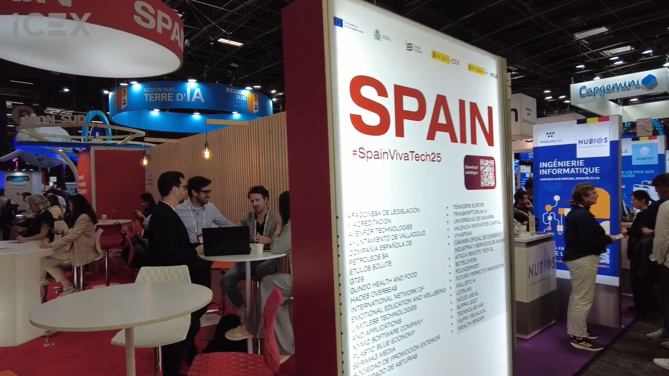 Descubre las experiencias de nuestros clientes en el Pabellón España de Vivatech Paris