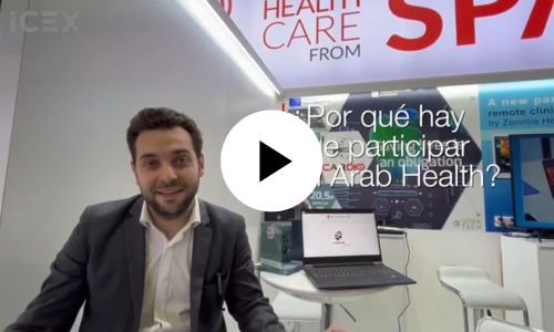 Ventajas de ir a Arab Health con ICEX. según Fernando Pozo, COO de Spika Tech 
