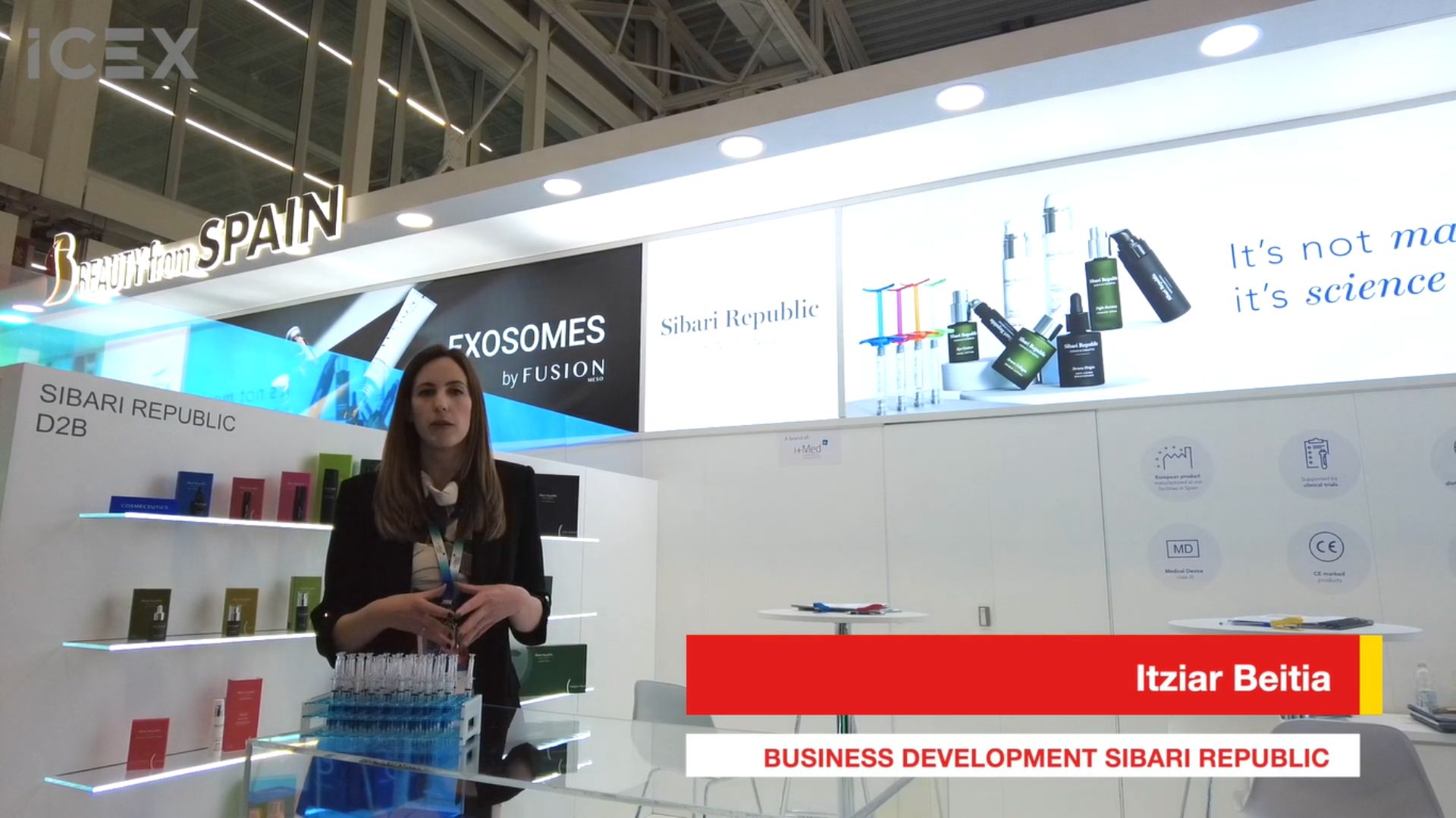 Testimonio de Sibari Republic en Cosmoprof Bolonia 2025