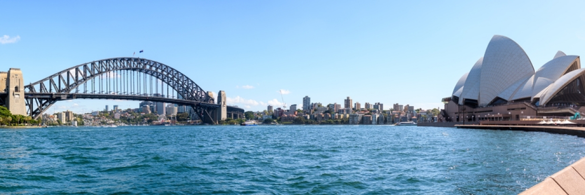 Panorámica de Sídney que representa el acuerdo de libre comercio UE-Australia y las oportunidades de exportación e inversión para las empresas europeas.