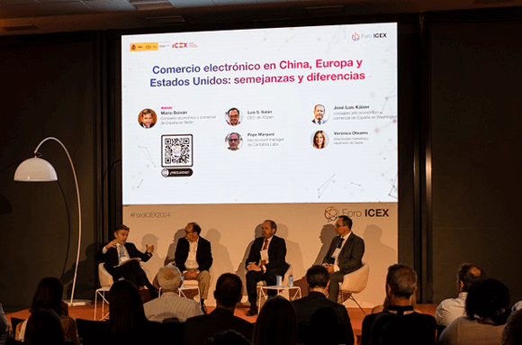 Mesa redonda sobre Comercio Electrónico Sin Fronteras, Retos y Oportunidades en un Mercado en Evolución