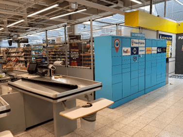 Punto de recogida automatizado de Finlandia