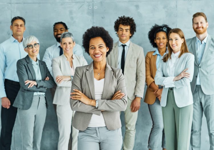 young business people meeting office portrait diversity teamwork group success corporate colleague partner partnership couple together startup creative start up beginning start