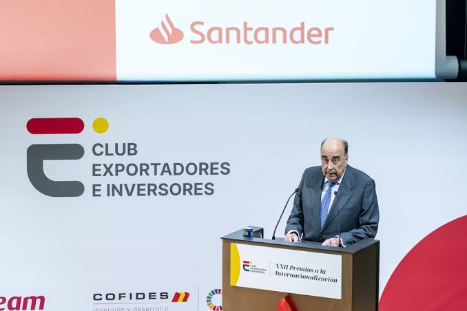 señor en los premios a la internacionalización