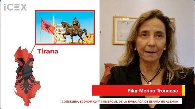Consejera Económica y Comercial de la Embajada de España en Albania