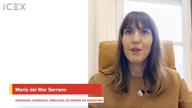 María del Mar Serrano Agregada comercial Embajada de España en Argentina
