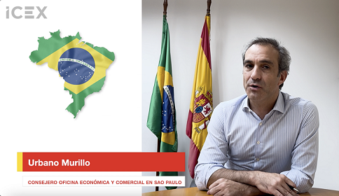 Urbano Murillo, Consejero Económico y Comercial en Sao Paulo