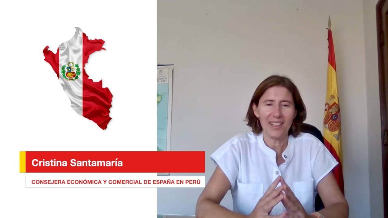 La Consejera Económica y Comercial de España en Lima