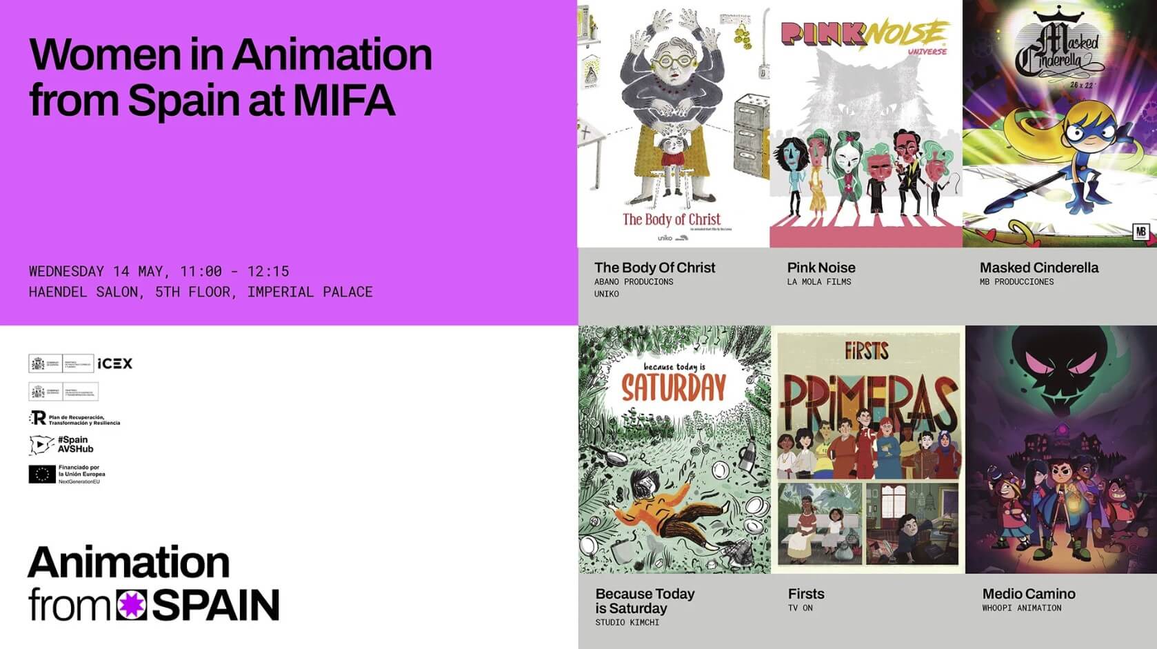 Animación firmada por mujeres en el festival de Annecy
