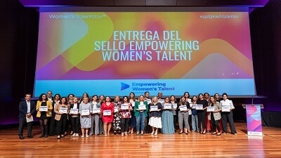 Entrega sello Women’s Talent 