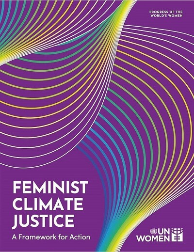 portada informe Justicia Climática Femenina de UNWomen