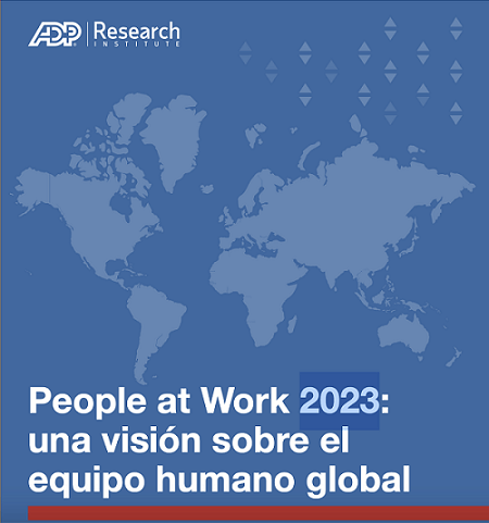 Portada del informe de ADP  People at work 2023