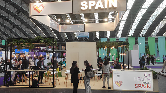 Pabellón España 2024 en HLTH Europe