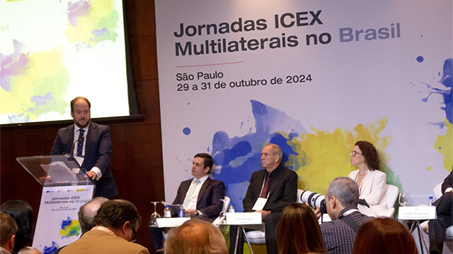 El director general de Internacionalización Empresarial de ICEX, Pablo Conde, inaugura las Jornadas
