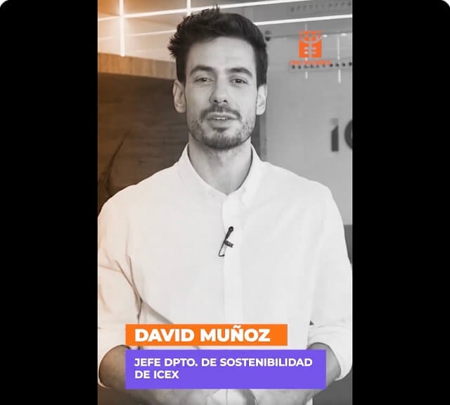 David Muñoz, Jefe Dpto. de Sostenibilidad de ICEX