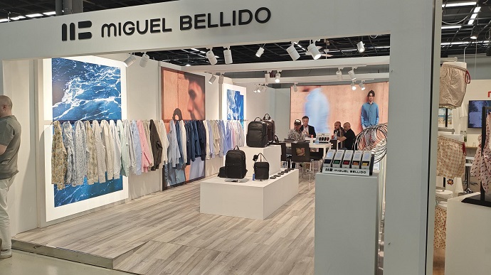 Stand de moda en Pitti 