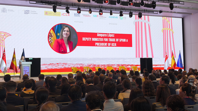 Inauguración EE España-Singapur