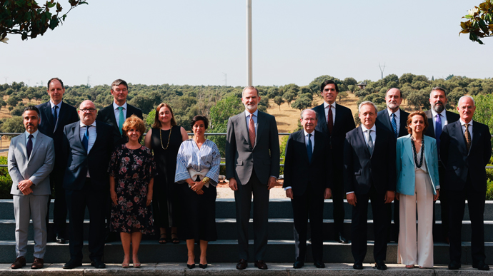 Foto de familia Casa Real