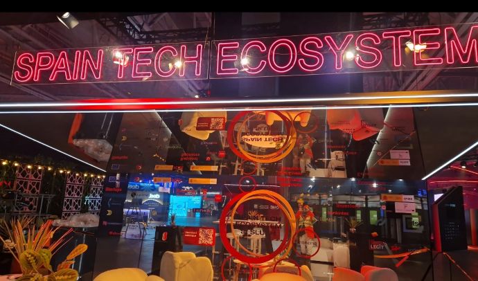 Vista interior de la feria