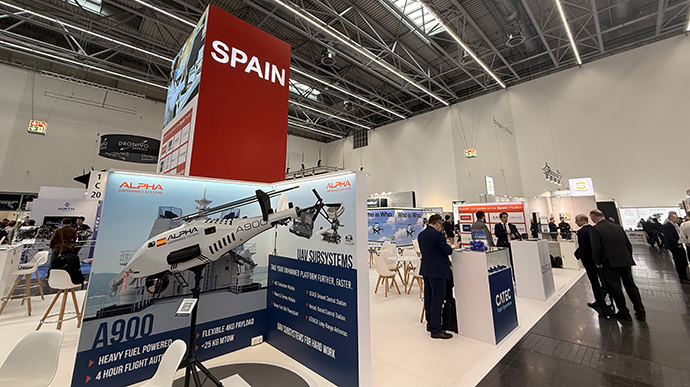 pabellón español en la feria