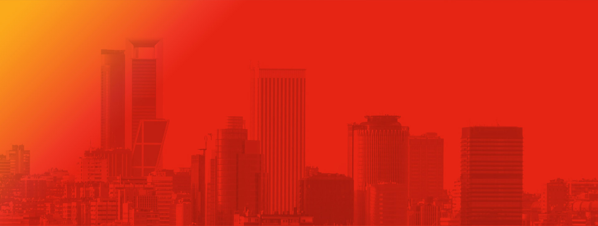 skyline rojo para Innova invest