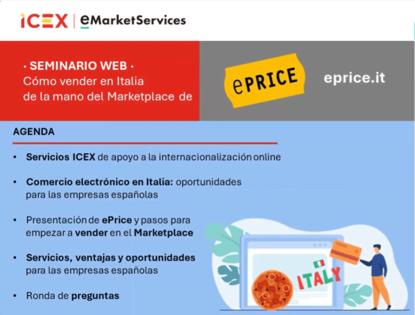 Cómo vender online en Italia de la mano del marketplace ePRICE 2024