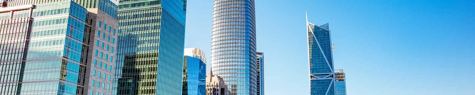 Rascacielos de una ciudad